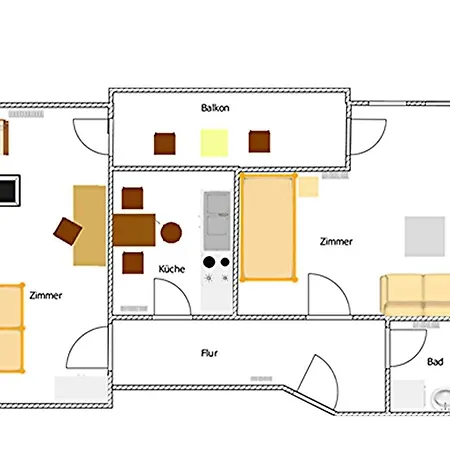 Sonnige Mit Balkon Im Zentrum Апартаменты *